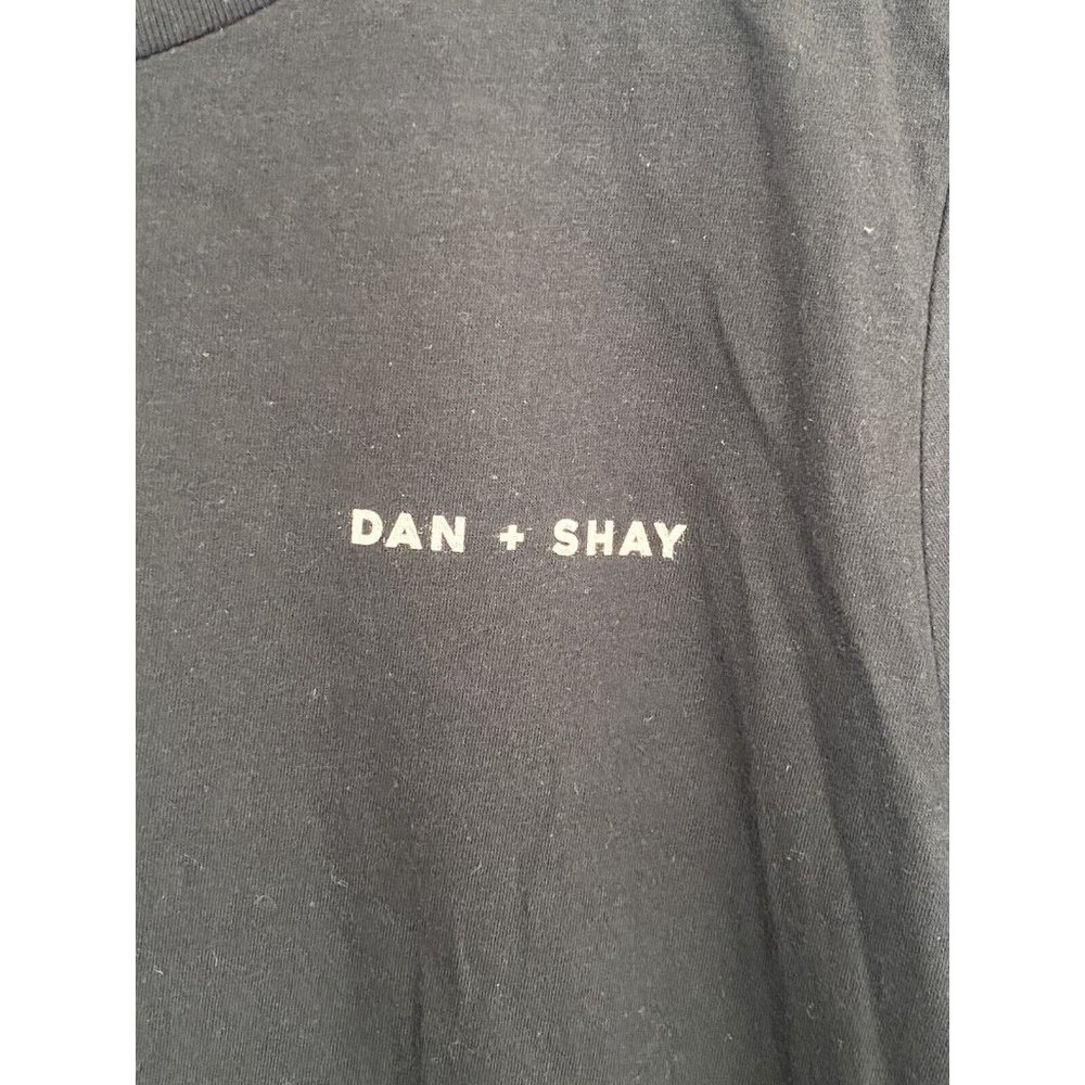 Dan + Shay Concert T-Shirt 2021 The Arena Tour Black Short Sleeve Size S - Picture 4 of 6